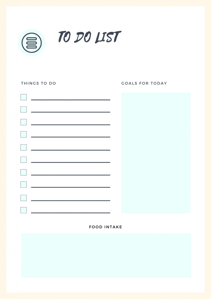 A free to do list printable for you 