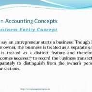 Main Accounting Concepts