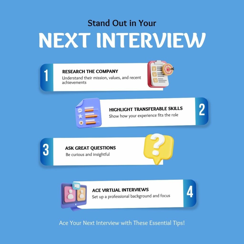 How to stand out in your next interview?