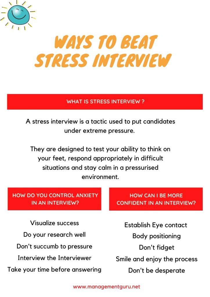 Ways to beat Interview stress