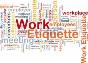 Corporate etiquette is sometimes called business etiquette and it is a set of ordinarily agreed upon rules for behaving in the business environment. Essentially, it focuses on manners for the corporation and for its individual players.