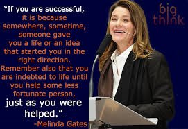 Melinda Gates, most popular female entrepreneur