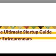 The Startup Guide for Entrepreneurs