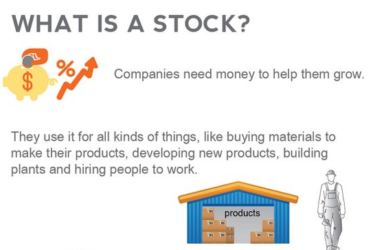 Definition of "What is a stock?"