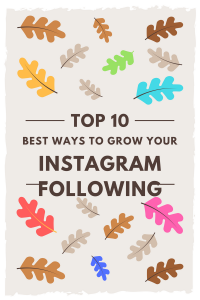 10 Best Ways to Grow Your Instagram Following