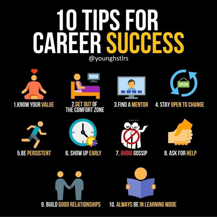 10 tips for career success