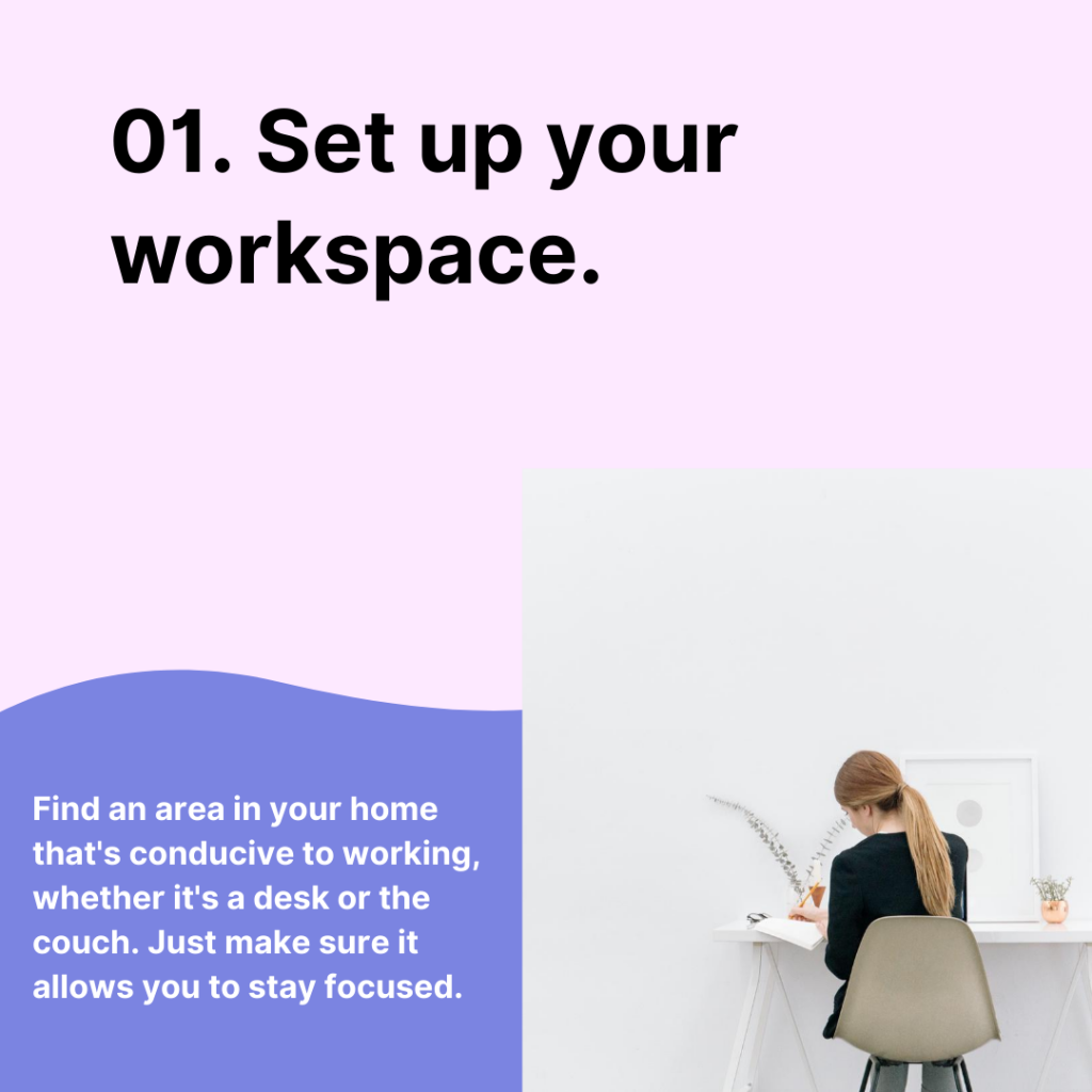 diy work from home tips