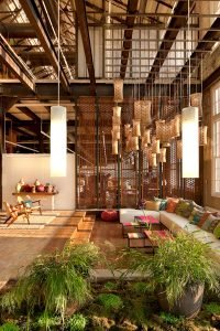 Free flowing office space design by urban outfitters, pennysylvania.