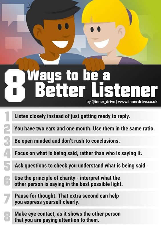 8 Ways to be a better listener