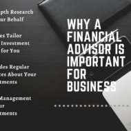 7 Reasons Why a Financial Advisor is Important for Business