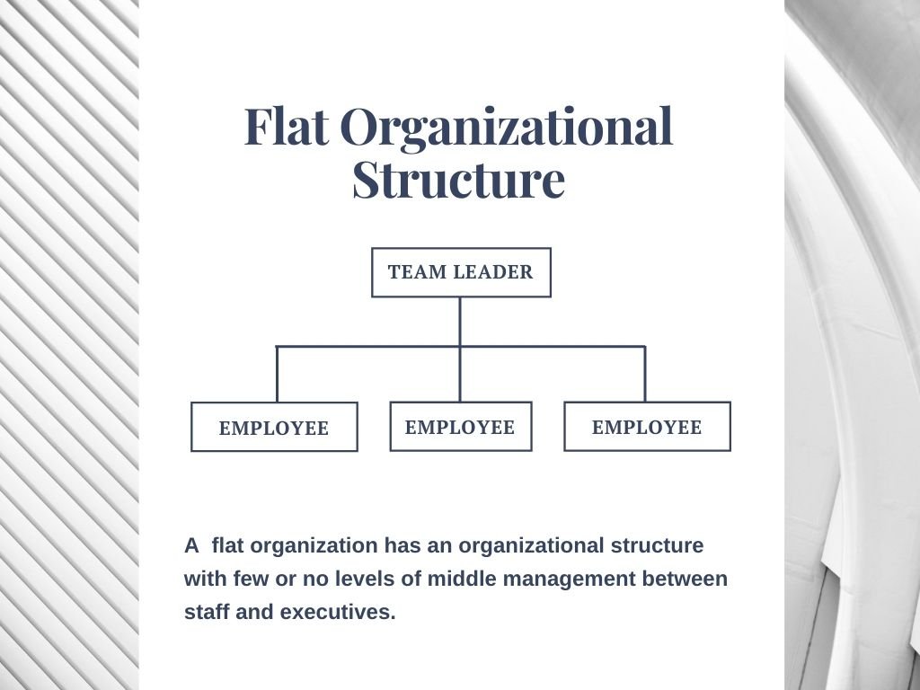Flat organizational structure