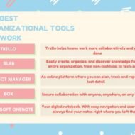 5 Best Tools that Make Organization at Work a Breeze