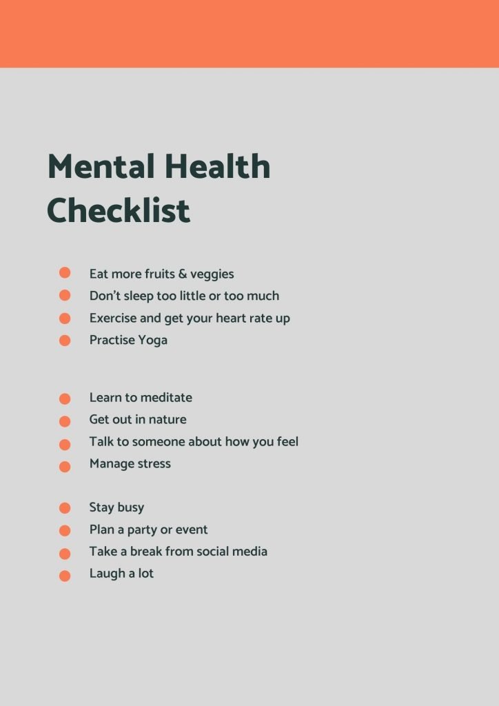 How to Take Care of Your Mental Health