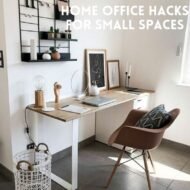 Home Office Hacks For Small Spaces