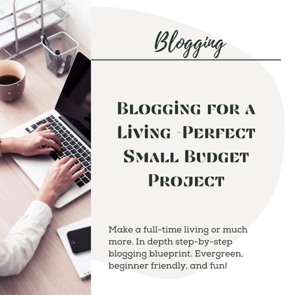 Small budget blogging