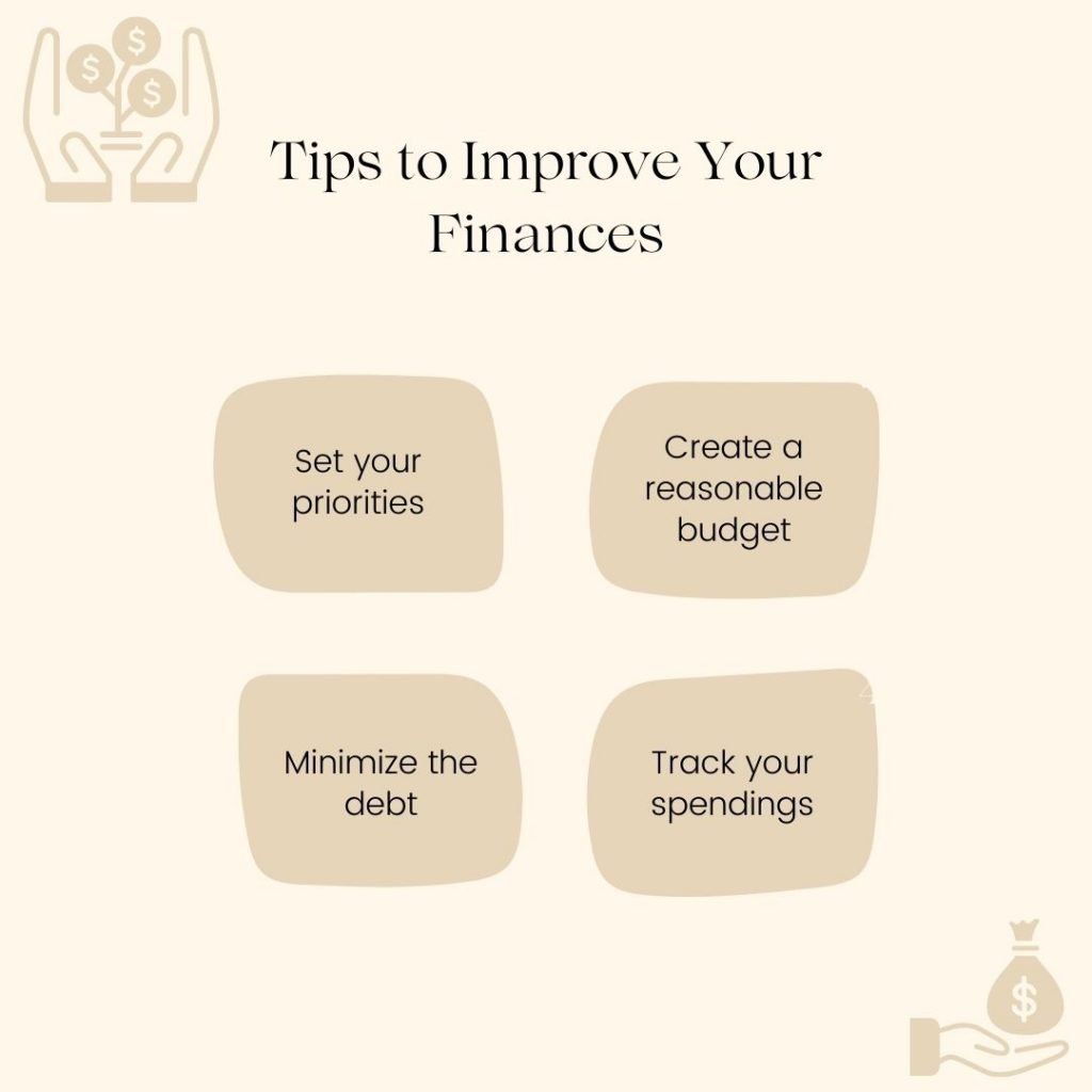 Ways you can keep on top of your finances.