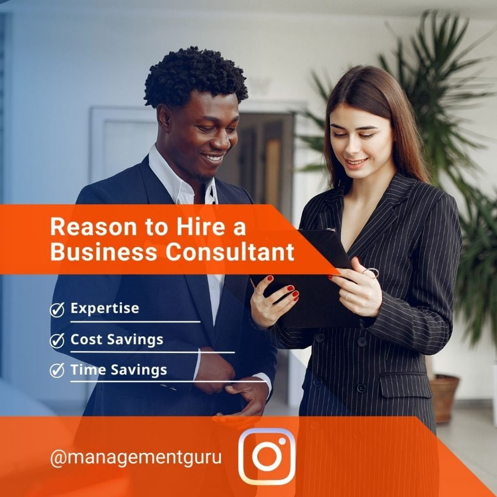 Reasons to hire a business consultant.