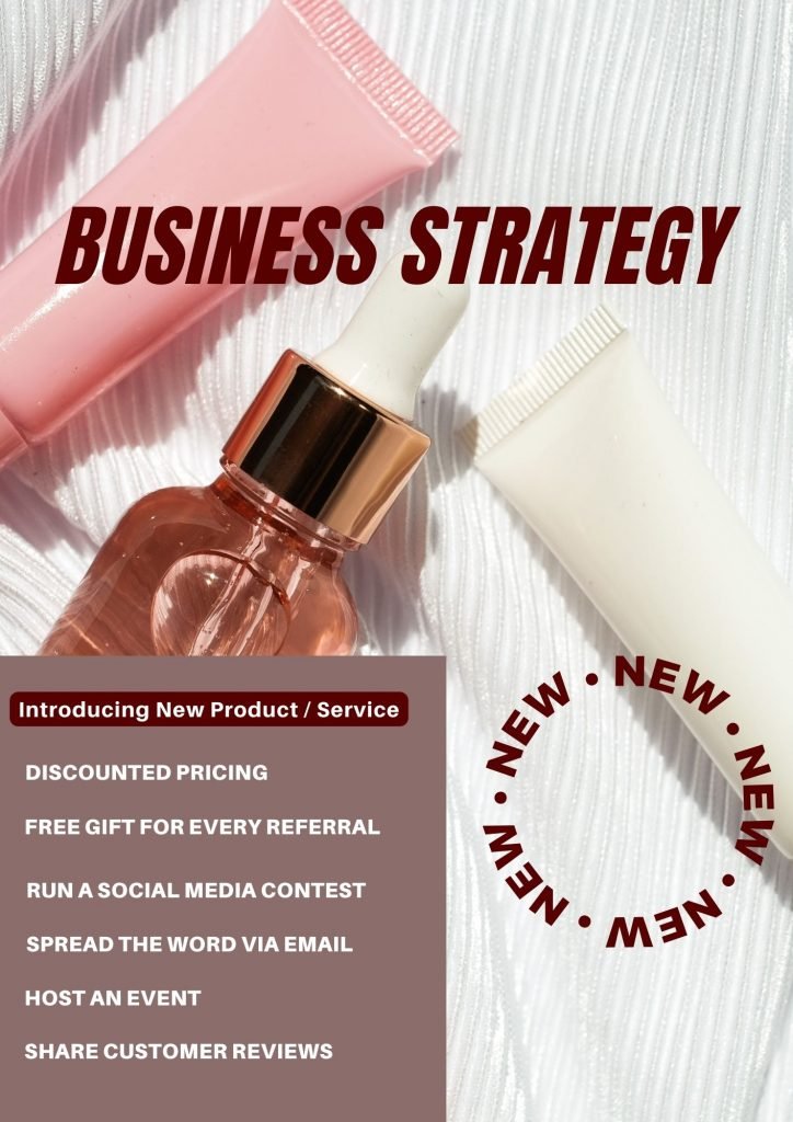 Business strategy for new product development.