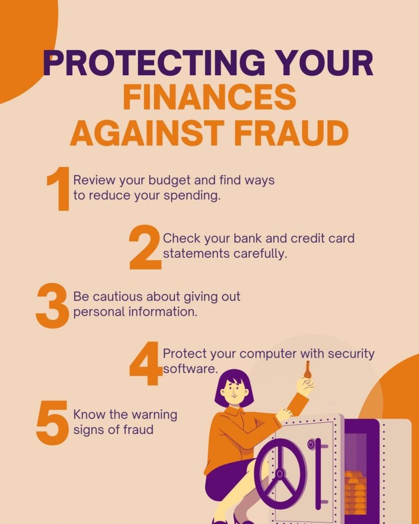 How to protect your finances aginst fraud?