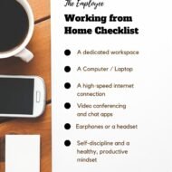 The Employee WFH Checklist: What Your Staff Will Need to Continue Making WFH Possible