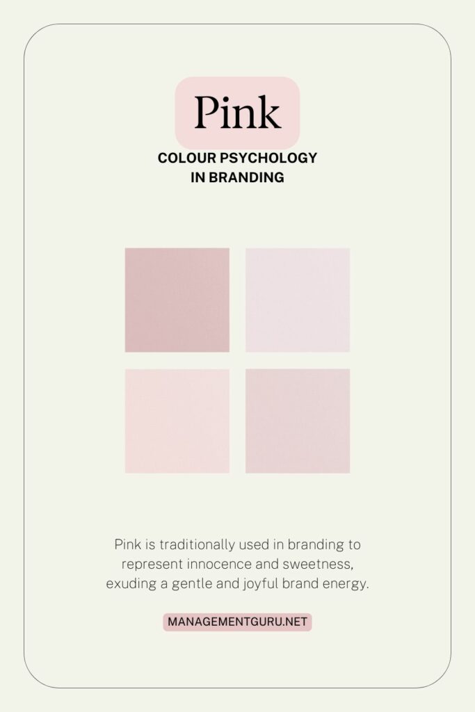 Color Psychology in branding.